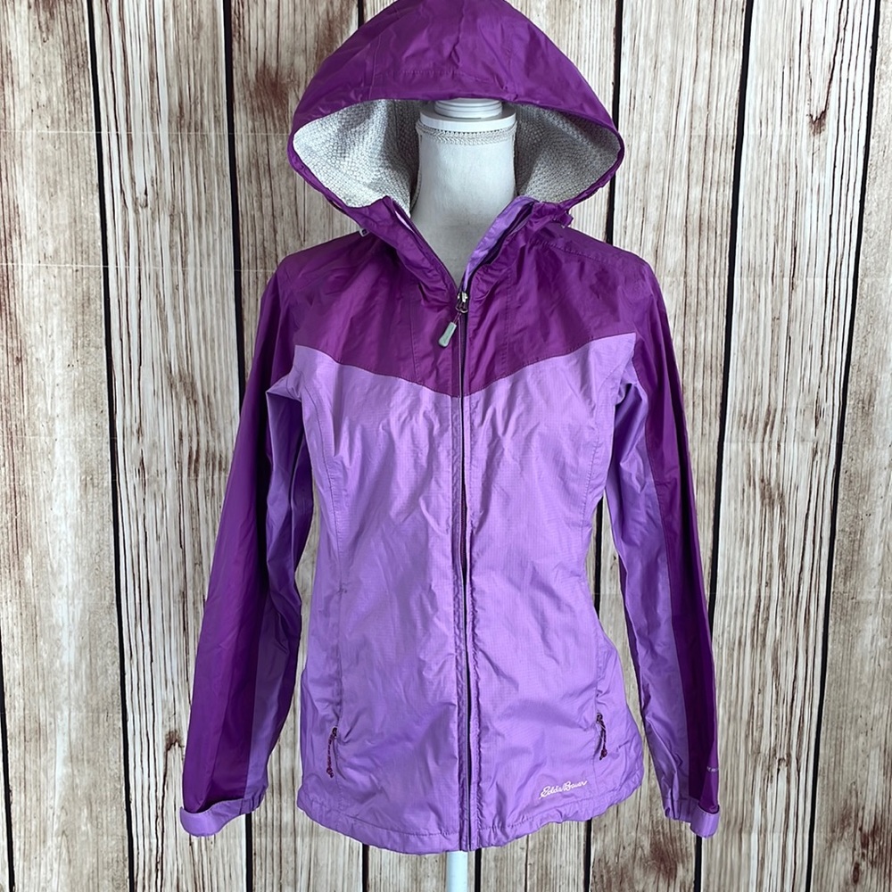 Eddie Bauer Weatheredge Purple Two-Tone Windbreaker Size S